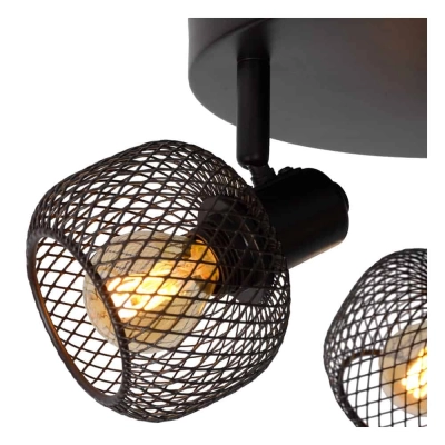 lafabryka.pl Plafon MAREN 3xE14 Black 77978/13/30 Lucide